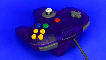 Геймпад Дротовий Nintendo N64 NUS-005 Limited Edition Purple 1.8m Б/У - Retromagaz, image 2