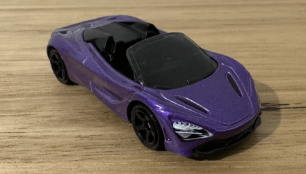 Машинка Велике Місто Matchbox 2019 McLaren 720S Spider Showroom 1:64 HVP15 Purple - Retromagaz, image 1