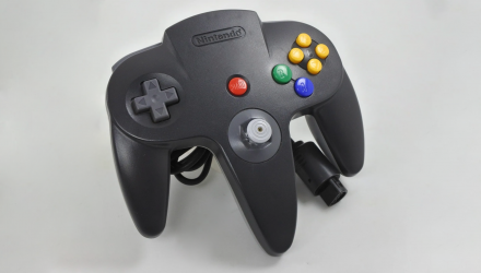 Геймпад Дротовий Nintendo N64 NUS-005 Black 1.8m Б/У - Retromagaz, image 1