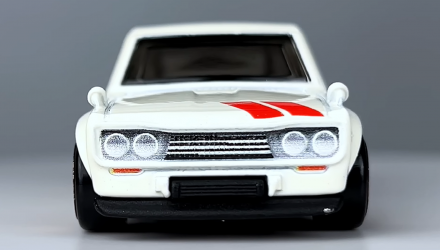 Тематическая Машинка Hot Wheels Datsun Bluebird (510) Hot Wagons 1:64 HWR56/HRR88 White - Retromagaz, image 5