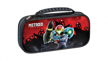 Чехол Твердый Nintendo Switch OLED Model Lite Metroid Dread Black Новый - Retromagaz, image 1