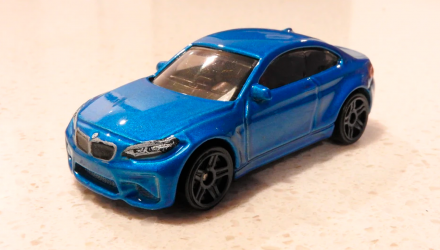 Машинка Базовая Hot Wheels 2016 BMW M2 Factory Fresh 1:64 FJV53 Metallic Blue - Retromagaz, image 2