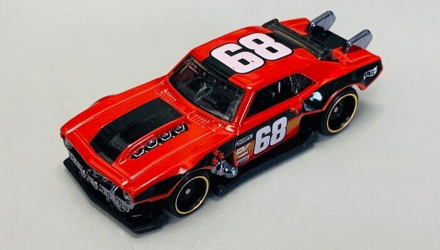 Машинка Базова Hot Wheels Custom '68 Camaro Modified 1:64 HTB69 Red - Retromagaz, image 2