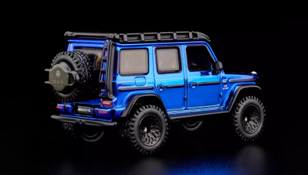 Машинка Premium Hot Wheels Mercedes-AMG G 63 4×4 Red Line Club RLC 1:64 HMY21 Blue - Retromagaz, image 2