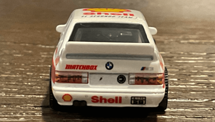 Машинка Premium Matchbox 1993 BMW E30 M3 Shell Collectors 1:64 HVW08 White - Retromagaz, image 3