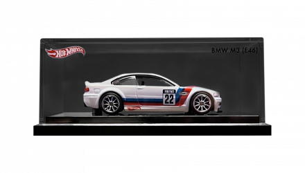 Машинка Premium Hot Wheels BMW M3 (E46) Red Line Club RLC 1:64 HGK71 White - Retromagaz, image 1