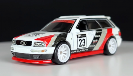 Машинка Premium Hot Wheels '94 Audi Avant RS2 Forza Horizon 1:64 DMC55/HKC32 White - Retromagaz, image 2