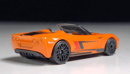 Машинка Базовая Hot Wheels Corvette C6 Roadsters 1:64 HTC14 Orange - Retromagaz, image 3