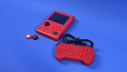 Консоль RMC E2 with Power Bank 6000 mAh + 1000 Вбудованих Ігор Red - Retromagaz, image 2