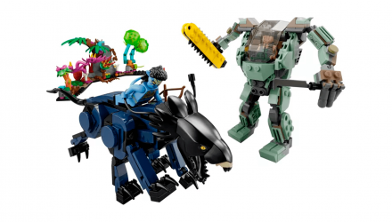 Конструктор Lego Neytiri & Thanator vs. AMP Suit Quaritch Avatar 75571 Новий - Retromagaz, image 2