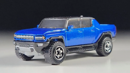 Тематична Машинка Matchbox GMC Hummer EV Moving Parts 1:64 FWD28/HVM97 Blue - Retromagaz, image 1