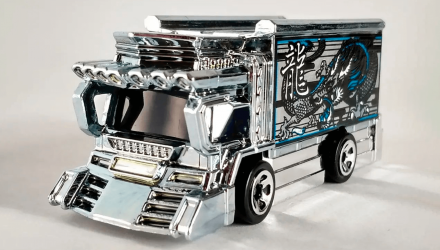 Машинка Базова Hot Wheels Raijin Express Art Cars 1:64 HCT53 Silver - Retromagaz, image 2