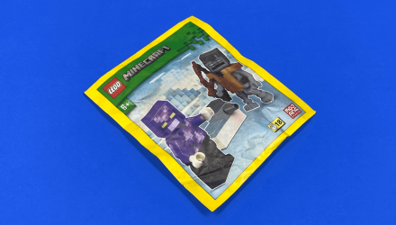 Конструктор Lego Фігурка Crystal Knight And Shooter Paper Bag Minecraft 662401 min141 min155 Новый - Retromagaz, image 1