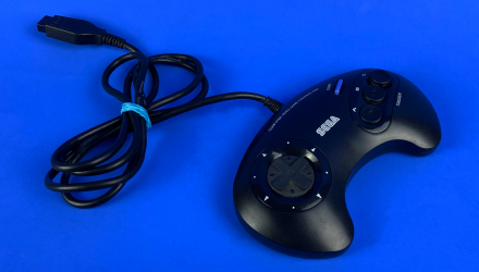 Геймпад Проводной Sega Mega Drive SJ-3500 Blue Black 1.5m Б/У - Retromagaz, image 1