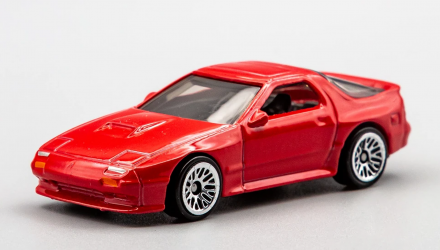 Машинка Базовая Hot Wheels '89 Mazda Savanna RX-7 FC3S Nightburnerz 1:64 GHB56 Red - Retromagaz, image 2