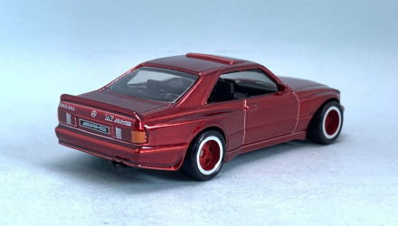 Машинка Базовая Hot Wheels '89 Mercedes-Benz 560 SEC AMG Super Treasure Hunt STH Modified 1:64 HTF33 Red - Retromagaz, image 4