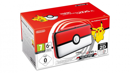 Консоль Nintendo 2DS XL New Poke Ball Limited Edition Модифицированная 32GB Red White + 10 Встроенных Игр Б/У - Retromagaz, image 6