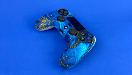 Чехол Силиконовый RMC PlayStation 4 Sea Blue Новый - Retromagaz, image 1