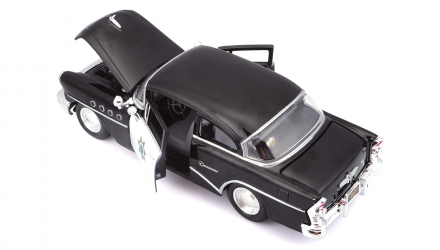 Машинка Maisto 1955 Buick Century Police Special Edition 1:24 Black - Retromagaz, image 7