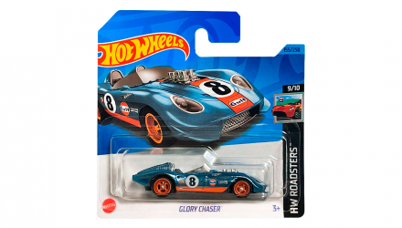 Машинка Базовая Hot Wheels Glory Chaser Gulf Super Treasure Hunt STH Roadsters 1:64 HKL11 Blue - Retromagaz, image 1