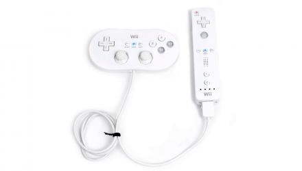 Геймпад Дротовий Nintendo Wii RVL-005 Classic Controller White 1m Б/У - Retromagaz, image 3