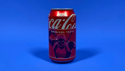 Набор Напиток Coca-Cola Classic Marvel Limited Edition Deadpool 330ml 12шт - Retromagaz, image 1