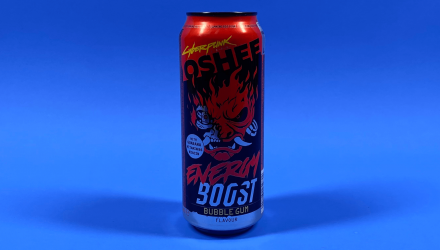 Набор Напиток Энергетический Oshee 12шт Cyberpunk Energy Boost Bubble Gum 500ml - Retromagaz, image 1