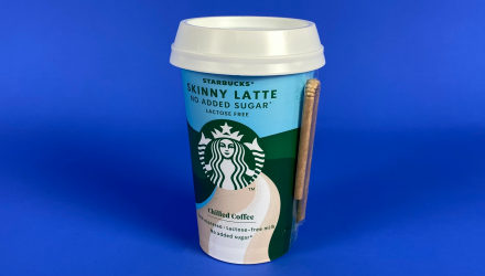 Напиток Starbucks Кавовий Skinny Latte Безлактозный Zero Sugar 220ml - Retromagaz, image 1