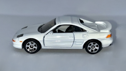 Тематическая Машинка Matchbox 1990 Toyota MR2 W20 Moving Parts 1:64 FWD28/HLG32 White - Retromagaz, image 3