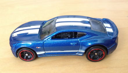 Машинка Базовая Hot Wheels '16 Camaro SS Forza Motorsport Muscle Mania 1:64 DHP14 Metallic Blue - Retromagaz, image 4