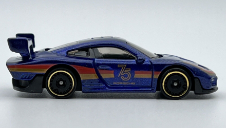 Машинка Базовая Hot Wheels Porsche 935 75 Exotics 1:64 HKH96 Blue - Retromagaz, image 6