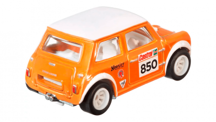 Машинка Premium Hot Wheels Morris Mini British Horsepower 1:64 GRJ59 Orange - Retromagaz, image 3