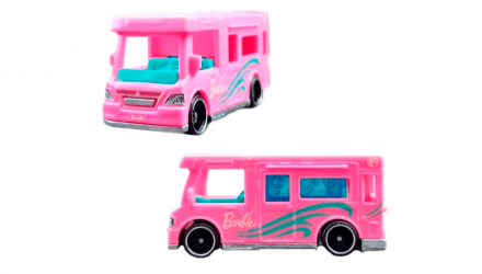 Машинка Базовая Hot Wheels Barbie Dream Camper Metro 1:64 HCT79 Pink - Retromagaz, image 3