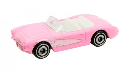 Машинка Базовая Hot Wheels 1956 Corvette Barbie The Movie 1:64 HPR54 Pink - Retromagaz, image 2