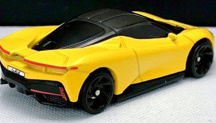 Машинка Базова Hot Wheels Automobili Pininfarina Battista Exotics 1:64 HCV89 Yellow - Retromagaz, image 3