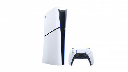 Набор Консоль Sony PlayStation 5 Slim Digital Edition 1TB White Новый  + Геймпад Беспроводной DualSense Midnight Black + Зарядное Устройство Проводной DualSense - Retromagaz, image 1