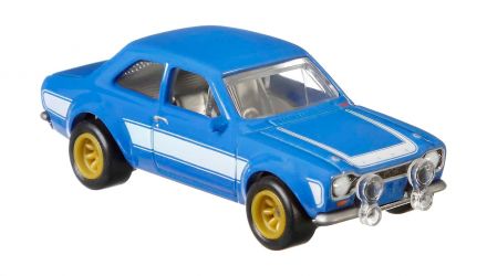 Машинка Premium Hot Wheels 1970 Ford Escort RS 1600 Fast & Furious 1:64 GBW80 Blue - Retromagaz, image 4