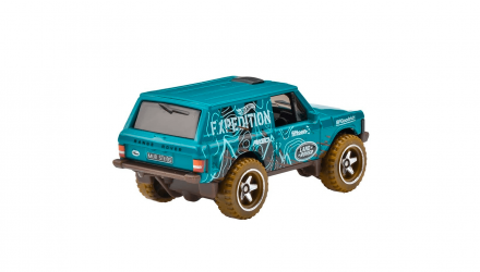 Машинка Базова Hot Wheels Range Rover Classic Mud Studs 1:64 HCT76 Turquoise - Retromagaz, image 2