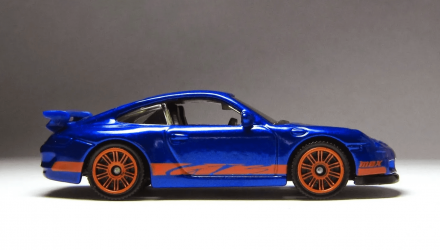 Тематична Машинка Matchbox Porsche 911 GT3 Germany 1:64 HVV05/HVV35 Blue - Retromagaz, image 3