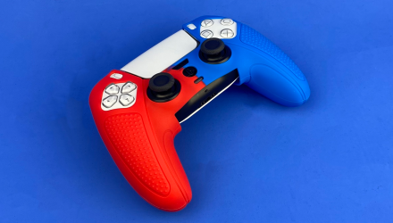 Чохол Силіконовий RMC PlayStation 5 Red Blue Новий - Retromagaz, image 1