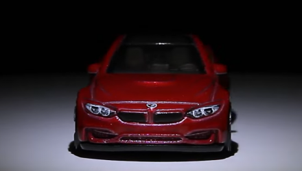 Машинка Базовая Hot Wheels BMW M4 BMW 1:64 DHR83 Red - Retromagaz, image 5