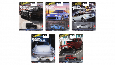 Набор Машинка Premium Hot Wheels Fast & Furious 2024-3 5шт - Retromagaz, image 6