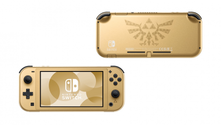 Консоль Nintendo Switch Lite Hyrule Limited Edition 32GB Gold Новый - Retromagaz, image 1