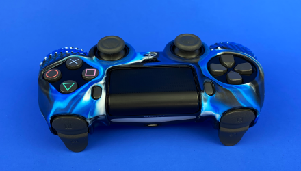 Чехол Силиконовый RMC PlayStation 4 Blue Camouflage Новый - Retromagaz, image 3