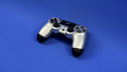 Геймпад Беспроводной Sony PlayStation 4 DualShock 4 Gran Turismo Sport Без Коробки Version 2 Limited Edition Grey Новый - Retromagaz, image 1