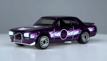 Тематическая Машинка Hot Wheels Skyline H/T 2000GT-X Ultra Hots 1:64 HDG52/HRX10 Purple - Retromagaz, image 1