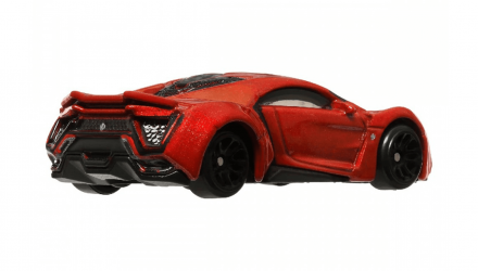 Тематическая Машинка Hot Wheels Lykan Hypersport W Motors Dominic Toretto Fast & Furious 1:64 HNR88/HRW48 Red - Retromagaz, image 2