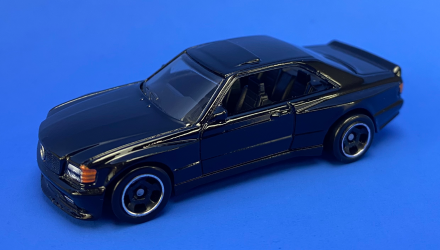 Машинка Базовая Hot Wheels '89 Mercedes-Benz 560 SEC AMG Turbo 1:64 HKG45 Black - Retromagaz, image 2