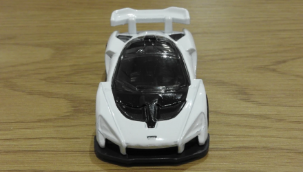 Машинка Базовая Hot Wheels McLaren Senna Nightburnerz 1:64 GHD18 White - Retromagaz, image 5