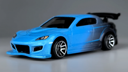 Тематична Машинка Hot Wheels Mazda RX-8 Women of Fast & Furious 1:64 HNR88/HRW37 Black - Retromagaz, image 2